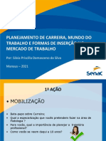 Planejamento de Carreira e Mundo Do Trabalho