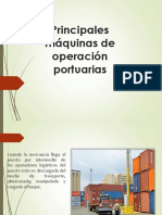 Maquinas de Operación Portuarias