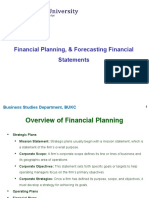 Financial Planning Forecasting Financial Statements Bahria University 01012022 084944pm