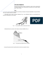 Classification Des Mouvements de Terrains