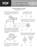 Tarea Domiciliaria De: Razonamiento Matemático