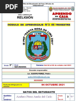 3° AÑO RELIGION Modulo 3-III Trimestre