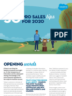 Salesforce 50 Pro Sales Tips For 2020