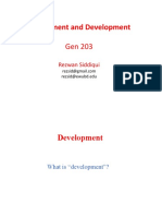 Presentation - Environment and Development