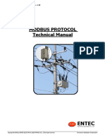 Modbus Protocol Technical Manual: Entec