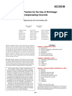 ACI 223-98 - Standard Practice For The Use of Shrinkage-Compensating Concrete