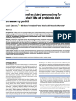 Cassani - 2020 - Green Ultrasound Assisted Processing For Extending The Shelf Life of Prebiotic Rich Strawberry Juices