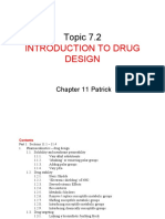 Introduction To Drug Design: Topic 7.2