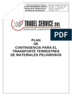 TS-GAF-PLA-900 PLAN DE CONTINGENCIA PARA EL TRANSPORTE TERRESTRE DE MP en Proceso