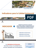 Indicadores para La Calidad Asistencial