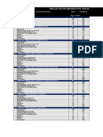 Tabla de Precios Unitarios PPPF 2018 DITEC SERVIU