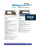 Digital/ Analog Trainer Lab: DTK-01A DTK-01B