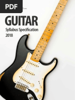 RSL Guitar Syllabus