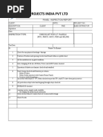 Panel Inspection Report Format