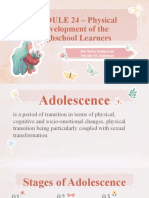 Child and Adolscent Report