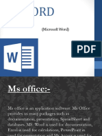 MS Word