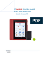 Ficha Escaner Launch x431 Pro 3 V. 7.03