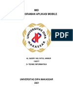 MID Pemrograman Aplikasi Mobile: Universitas Dipa Makassar 2021