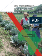 Institutional Constraints To Small Farmer Development in Southern Africa