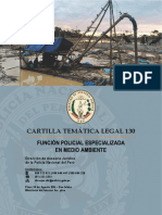 Cartilla 130 - Función Policial Especializada en Medio Ambiente