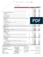 Consolidated Balance Sheet: I. Assets