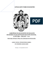 QUIJANO SIGNORI, RIOS FERNANDEZ - Agresividad en Adolescentes de Esducacion Secundaria de Una...