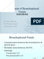 Bronchopleural Fistula