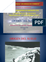 Origen Del Suelo