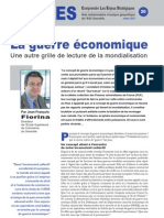 La Guerre Économique - Note D'analyse Géopolitique N°20