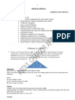 3rd Chapter Medical Physics Notes by Abdul Ghafoor Sajjad Physiotherapist AFIRM