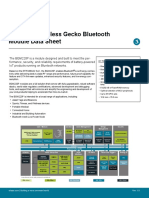 BGM220P Wireless Gecko Bluetooth Module Data Sheet