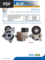 Montaje y Desmontaje de Tornillo Tensor Transmisión