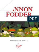 Cannon Fodder Manual