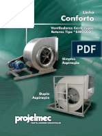 Ventilador Centrífugo - Projelmec