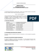 Informe de Avance Tunel - NOVIEMBRE-15