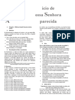 Oficio Nossa Senhora Aparecida 