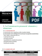 Comunicación Presencial