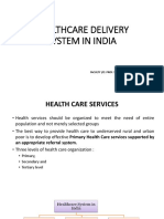 Health Care Delivery Sysytem in India-2020