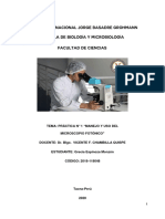 Práctica Manejo y Uso Del Microscopio Fotónico