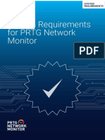 System Requirements For PRTG Network Monitor