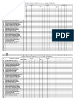 Registro de Asistencia Bimestre