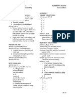 Listening and Speaking 2 Q: Skills For Success Unit 4 Student Book Answer Key