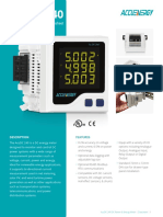 Acudc 240: DC Power & Energy Meter Datasheet