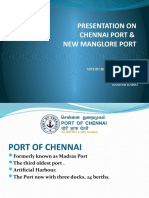 Presentation On Chennai Port & New Manglore Port: by Nithin Balakrishnan Nair Prasant Gopalan Priyanka Rahte Rashmi Karki