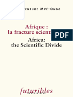 Afrique: La Fracture Scientifique: Africa: The Scientific Divide