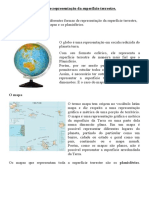 Formas de Representação Da Superfície