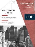 Clases y Objetos en Python - Koyac Tacca