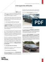 La Carrosserie Et Les Types de Vehicule