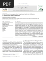 Gómez-Ordóñez, Rupérez. 2011. FTIR-ATR Spectroscopy As A Tool For Polysaccharide Identification in Edible Brown and Red Seaweeds