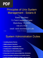 Principles of Unix System Management - Solaris 8